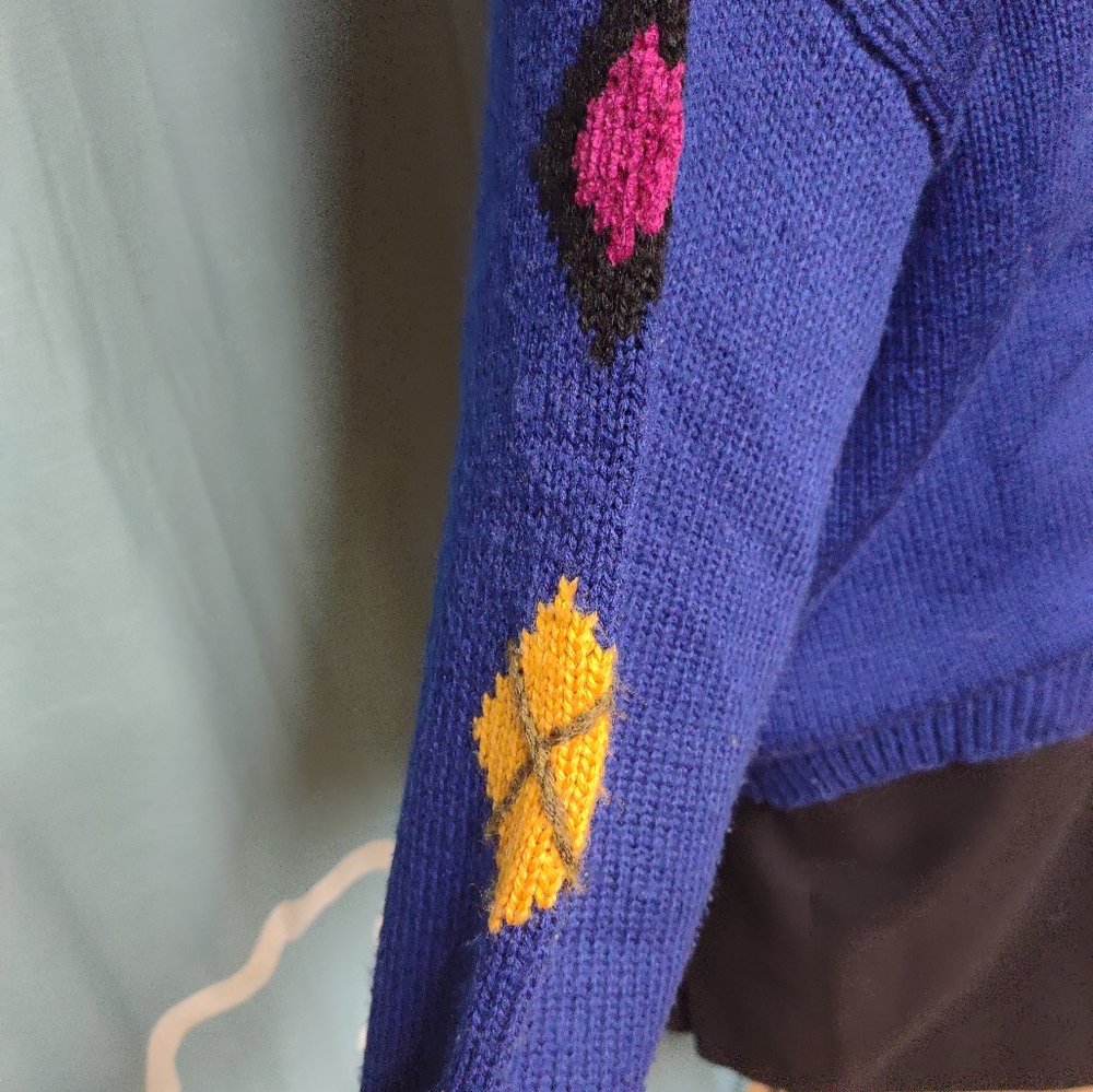 SOLD- 80s Vintage Leslie Fay cardigan - Picture 5 of 5